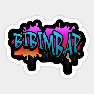 Bibimbap, Bibimbap design, Korean food, k-food, asian food, bibimbap Sweatshirt, unisex sweatshirt, graffiti text, rice bowl Sticker